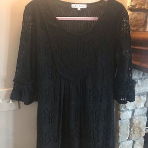 Lace Black Dress